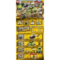 PRCK 62033 non  KẾT HỢP 4 TỔ TẢI LẠI GIÁP MỚI bộ đồ chơi xếp lắp ráp ghép mô hình Game For Peace Chiến Đấu Cho Hòa Bình