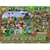 PRCK 63025 non  BAYAK WINDMILL BASE 8 MẪU bộ đồ chơi xếp lắp ráp ghép mô hình Minecraft MY WORLD Game Xây Dựng 454 khối