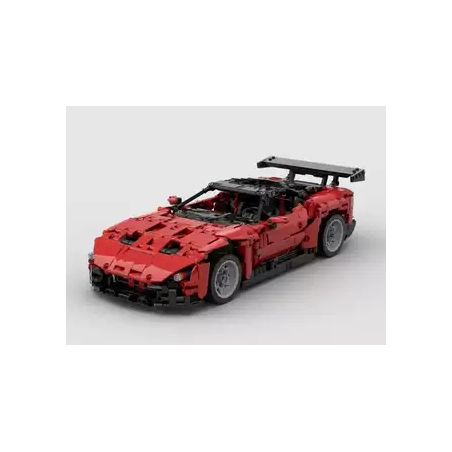 REBRICKABLE MOC-18800 18800 MOC18800 non  ASTON MARTIN VULCAN. bộ đồ chơi xếp lắp ráp ghép mô hình  Kỹ Thuật Công Nghệ Cao Mô Hình Phương Tiện 1670 khối