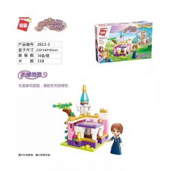 Enlighten 2613 Qman 2613 non  FLOWER SEA CASTLE 4 TỔ HỢP BAIYUEMEN HEXIN PAVILION GREEN GARDEN STAR PICKING TOWER bộ đồ chơi xếp lắp ráp ghép mô hình Prinecess Leah PRINCESS LEAH Công Chúa Leah 468 khối