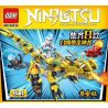 FROG BABY OBM 99539 non  GOLDEN DRAGON 8 KẾT HỢP bộ đồ chơi xếp lắp ráp ghép mô hình The  Ninjago Movie NINJUTSU Ninja Lốc Xoáy 391 khối