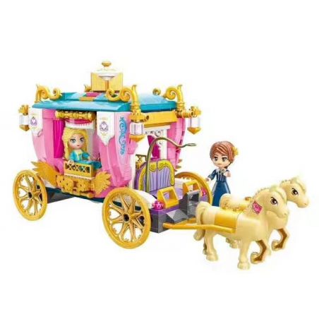Enlighten 2614 Qman 2614 non  XE DIỄU HÀNH HOÀNG GIA bộ đồ chơi xếp lắp ráp ghép mô hình Prinecess Leah PRINCESS LEAH Công Chúa Leah 458 khối