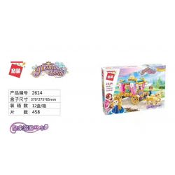 Enlighten 2614 Qman 2614 non  XE DIỄU HÀNH HOÀNG GIA bộ đồ chơi xếp lắp ráp ghép mô hình Prinecess Leah PRINCESS LEAH Công Chúa Leah 458 khối