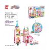 Enlighten 2615 Qman 2615 non  THÁP SNOW VIEW bộ đồ chơi xếp lắp ráp ghép mô hình Prinecess Leah PRINCESS LEAH Công Chúa Leah 405 khối