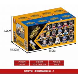 ELEPHANT JX1188 1188 non  16 NHÂN VẬT NHỎ bộ đồ chơi xếp lắp ráp ghép mô hình Peace Elite Hòa Bình Quý Giá