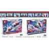 SEMBO 108681 non  ROBOTMAN ROBERTARD DART. bộ đồ chơi xếp lắp ráp ghép mô hình Ultraman ULTRAMAN HEROS Vệ Binh Vũ Trụ Siêu Nhân Điện Quang 518 khối