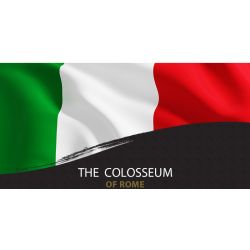 WANGE 5225 non  ĐẤU TRƯỜNG LA MÃ bộ đồ chơi xếp lắp ráp ghép mô hình THE COLOSSEUM OF ROME 1758 khối