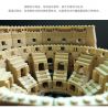 WANGE 5225 non  ĐẤU TRƯỜNG LA MÃ bộ đồ chơi xếp lắp ráp ghép mô hình THE COLOSSEUM OF ROME 1758 khối