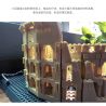 WANGE 5225 non  ĐẤU TRƯỜNG LA MÃ bộ đồ chơi xếp lắp ráp ghép mô hình THE COLOSSEUM OF ROME 1758 khối