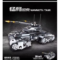 FORANGE FC6101 6101 non  XE TĂNG CHIẾN ĐẤU CHỦ LỰC 99A VOI MA MÚT bộ đồ chơi xếp lắp ráp ghép mô hình Military Army 99A MAIN BATTLE TANK Quân Sự Bộ Đội 1640 khối