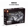 FORANGE FC6101 6101 non  XE TĂNG CHIẾN ĐẤU CHỦ LỰC 99A VOI MA MÚT bộ đồ chơi xếp lắp ráp ghép mô hình Military Army 99A MAIN BATTLE TANK Quân Sự Bộ Đội 1640 khối