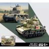 SLUBAN M38-B0711 B0711 0711 M38B0711 38-B0711 non  XE TĂNG HẠNG TRUNG M13 40 bộ đồ chơi xếp lắp ráp ghép mô hình World War Ii Chiến Tranh Thế Giới Thứ 2 463 khối