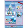 SX 3030 non  LỄ HỘI LÂU ĐÀI MA THUẬT bộ đồ chơi xếp lắp ráp ghép mô hình Frozen Nữ Hoàng Băng Giá 463 khối