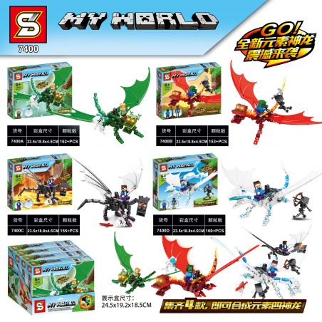SHENG YUAN SY SY740A 740A SY740B 740B SY740C 740C SY740D 740D non  NGUYÊN TỐ FOUR DRAGONS 4 LOẠI ÁM SÁT KHỦNG BỐ CUỘC TẤN CÔNG ĐẪM MÁU ĐƯỢC TRANG BỊ ĐỂ XUA ĐUỔI BẪY BOM bộ đồ chơi xếp lắp ráp ghép mô hình Minecraft FALCON COMMANDOS Game Xây Dựng