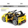 SEMBO 701403 non  PHIÊN BẢN BRABUS MERCEDES-BENZ SMART PULL BACK CAR bộ đồ chơi xếp lắp ráp ghép mô hình Speed Champions Racing Cars BRABUS SMART Đua Xe Công Thức 310 khối