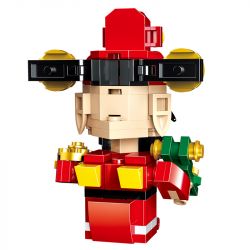 QIZHILE 60009-2 60009-3 60009-1 ZHEGAO QL0953-1 0953-1 QL0953-2 0953-2 QL0953-3 0953-3 QL0953-4 0953-4 non  4 KIỂU ĐẦU VUÔNG CHO BÉ TRAI TUỔI CHUỘT bộ đồ chơi xếp lắp ráp ghép mô hình Seasonal HEPPY NEW YEAR Mùa Lễ Hội 380 khối