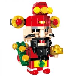 QIZHILE 60009-2 60009-3 60009-1 ZHEGAO QL0953-1 0953-1 QL0953-2 0953-2 QL0953-3 0953-3 QL0953-4 0953-4 non  4 KIỂU ĐẦU VUÔNG CHO BÉ TRAI TUỔI CHUỘT bộ đồ chơi xếp lắp ráp ghép mô hình Seasonal HEPPY NEW YEAR Mùa Lễ Hội 380 khối