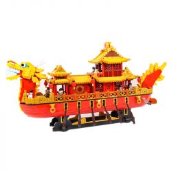 XINGBAO XB-25002 25002 XB25002 non  THUYỀN RỒNG HOÀNG GIA bộ đồ chơi xếp lắp ráp ghép mô hình Creator Sáng Tạo 3325 khối