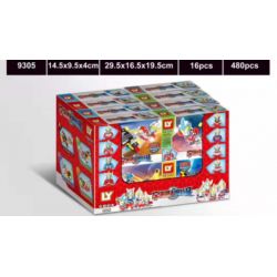 LY 9305 non  8IN1 FEYOU 2. bộ đồ chơi xếp lắp ráp ghép mô hình Ultraman Vệ Binh Vũ Trụ Siêu Nhân Điện Quang 352 khối