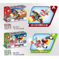 LY 9305 non  8IN1 FEYOU 2. bộ đồ chơi xếp lắp ráp ghép mô hình Ultraman Vệ Binh Vũ Trụ Siêu Nhân Điện Quang 352 khối
