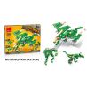 PEIZHI 0554 0555 0556 0557 non  KẾT HỢP RỒNG CHIẾN 4 TỔ TYRANNOSAURUS TRICERATOPS PTERODACTYL PLESIOSAURUS bộ đồ chơi xếp lắp ráp ghép mô hình Mechanical Dinosaur Người Máy Khủng Long 840 khối
