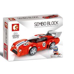 IBLOCK PL-920-134 920-134 PL920-134 SEMBO 607063 607099 SHENG YUAN SY 5057 non  Ô TÔ FERRARI BB512 LE MANS bộ đồ chơi xếp lắp ráp ghép mô hình Speed Champions Racing Cars Đua Xe Công Thức 209 khối