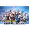 SEMBO 108593 non  GUYS BAY SỐ CÁNH bộ đồ chơi xếp lắp ráp ghép mô hình Ultraman ULTRAMAN HEROES Vệ Binh Vũ Trụ Siêu Nhân Điện Quang 462 khối