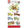 LY 68097 non  4 KẾT HỢP RỒNG VÀNG MA THUẬT bộ đồ chơi xếp lắp ráp ghép mô hình The  Ninjago Movie NINJA MASTER Ninja Lốc Xoáy 833 khối