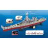 LELE BROTHER 8723 non  THIẾT GIÁP HẠM BB-63 LỚP IOWA CHIẾN USS MISSOURI bộ đồ chơi xếp lắp ráp ghép mô hình Creator WARSHIP Sáng Tạo 3216 khối