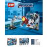 XINH 8922 non  THƯ VIỆN PHÁ HỦY NGƯỜI SẮT bộ đồ chơi xếp lắp ráp ghép mô hình Super Heroes AVENGERS Siêu Nhân Anh Hùng 347 khối