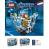 XINH 8922 non  THƯ VIỆN PHÁ HỦY NGƯỜI SẮT bộ đồ chơi xếp lắp ráp ghép mô hình Super Heroes AVENGERS Siêu Nhân Anh Hùng 347 khối
