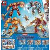 TIGER 71129 non  IRON MAN ANTI-HULK ARMOR 4 LOẠI bộ đồ chơi xếp lắp ráp ghép mô hình Super Heroes Siêu Nhân Anh Hùng