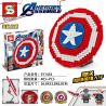 SHENG YUAN SY SY1454 1454 non  ĐỘI SHIELD. bộ đồ chơi xếp lắp ráp ghép mô hình Marvel Super Heroes HEROES ASSEMBLE Siêu Anh Hùng Marvel 405 khối