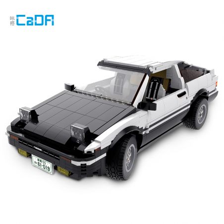 CADA C61019 61019 C61024 61024 non  BAN ĐẦU D FUJIWARA TOFU SHOP TOYOTA AE86 DRIFT RACING tỷ lệ 1:12 bộ đồ chơi xếp lắp ráp ghép mô hình  AE96 TRUENO Kỹ Thuật Công Nghệ Cao Mô Hình Phương Tiện 1234 khối