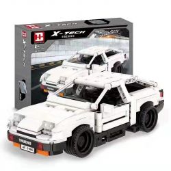 HAPPY BUILD YC-QC001 QC001 YCQC001 non  TOYOTA AE86 XE ĐẦU KÉO ỦY QUYỀN CHÍNH HÃNG bộ đồ chơi xếp lắp ráp ghép mô hình  Kỹ Thuật Công Nghệ Cao Mô Hình Phương Tiện 588 khối