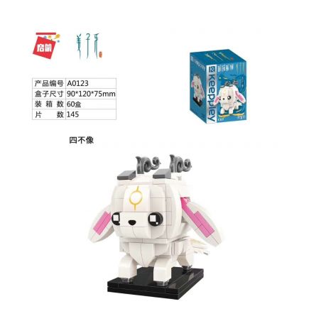 Enlighten A0123 0123 Qman A0123 0123 non  KHÔNG PHẢI CÁ CŨNG GÀ bộ đồ chơi xếp lắp ráp ghép mô hình Fairy Swordplay KEEPLEY Tiên Kiếm Hiệp 145 khối