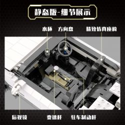 HAPPY BUILD YC-QC003 QC003 YCQC003 non  TOYOTA AE86 ỦY QUYỀN CHÍNH HÃNG CỦA bộ đồ chơi xếp lắp ráp ghép mô hình Creator Sáng Tạo 1550 khối