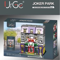 URGE UG-10181 10181 UG10181 non  CÔNG VIÊN HỀ bộ đồ chơi xếp lắp ráp ghép mô hình Creator JOKER PARK Sáng Tạo 3329 khối