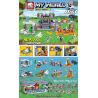 ELEPHANT JX30084 30084 non  MY WORLD SCENE 8 KẾT HỢP bộ đồ chơi xếp lắp ráp ghép mô hình Minecraft Game Xây Dựng