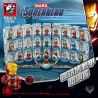 TIGER 71132 non  IRON MAN MECHA GNAKU bộ đồ chơi xếp lắp ráp ghép mô hình Super Heroes IRON MAN MACHINE Siêu Nhân Anh Hùng 1404 khối