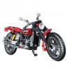 ZHEGAO QL0412 0412 non  HARLEY MOTORCYCLE. bộ đồ chơi xếp lắp ráp ghép mô hình  Kỹ Thuật Công Nghệ Cao Mô Hình Phương Tiện 400 khối