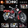 ZHEGAO QL0412 0412 non  HARLEY MOTORCYCLE. bộ đồ chơi xếp lắp ráp ghép mô hình  Kỹ Thuật Công Nghệ Cao Mô Hình Phương Tiện 400 khối