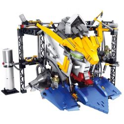 SUPER 18K K8088 8088 K86 non  CHÂN DUNG NGƯỜI SÁNG LẬP BARBATOS MECHA GUNDAM ĐẦU bộ đồ chơi xếp lắp ráp ghép mô hình Creator GIANT WARRIOR Sáng Tạo 2085 khối