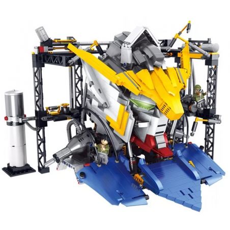 SUPER 18K K8088 8088 K86 non  CHÂN DUNG NGƯỜI SÁNG LẬP BARBATOS MECHA GUNDAM ĐẦU bộ đồ chơi xếp lắp ráp ghép mô hình Creator GIANT WARRIOR Sáng Tạo 2085 khối