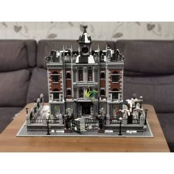 REBRICKABLE MOC-30788 30788 MOC30788 SUPER 18K K128 non  ARKHAM TỊ NẠN bộ đồ chơi xếp lắp ráp ghép mô hình Creator ARKHAM ASYLUM Sáng Tạo 7111 khối