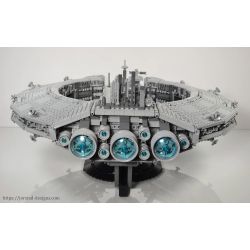 MouldKing 21008 Mould King 21008 non  CHIẾN HẠM LIÊN MINH THƯƠNG MẠI bộ đồ chơi xếp lắp ráp ghép mô hình Star Wars LUCREHULK STAR CONTROL SHIP Chiến Tranh Giữa Các Vì Sao 3589 khối