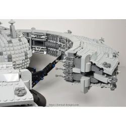 MouldKing 21008 Mould King 21008 non  CHIẾN HẠM LIÊN MINH THƯƠNG MẠI bộ đồ chơi xếp lắp ráp ghép mô hình Star Wars LUCREHULK STAR CONTROL SHIP Chiến Tranh Giữa Các Vì Sao 3589 khối