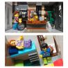 URGE 10181 REBRICKABLE MOC-7286 7286 MOC7286 SHENZHEN RAEL ENTERTAINMENT 10004 ZHEGAO 00959 non  CỬA HÀNG XE ĐẠP SÁNG TẠO bộ đồ chơi xếp lắp ráp ghép mô hình Creator BIKE SHOP 3668 khối