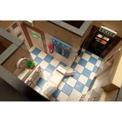 SHENZHEN RAEL ENTERTAINMENT 10007 non  BỆNH VIỆN THỊ TRẤN bộ đồ chơi xếp lắp ráp ghép mô hình Creator TOWN HOSPITAL Sáng Tạo 3036 khối