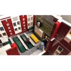 JIESTAR 89123 SHENZHEN RAEL ENTERTAINMENT 10008 non  TRƯỜNG ĐẠI HỌC bộ đồ chơi xếp lắp ráp ghép mô hình Creator THE UNIVERSITY Sáng Tạo 6146 khối